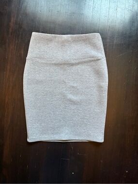 Heather Gray Pencil Skirt, size extra small